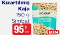 SİMBAT KIZARTILMIŞ KAJU 150 G